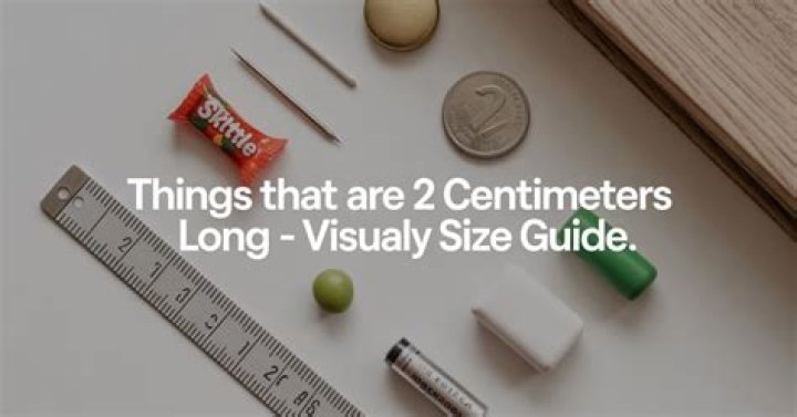 A Comprehensive Measurement In Centimeters