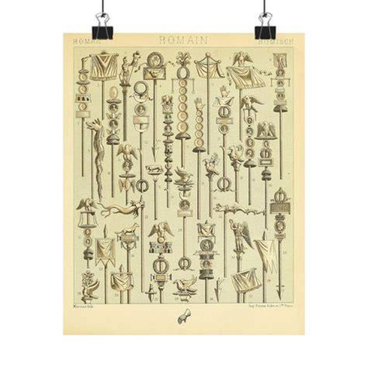 Ancient Insignia On Modern Canvases