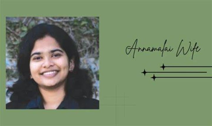 Annamalai's Wife Age: A Peek Into His Personal Life