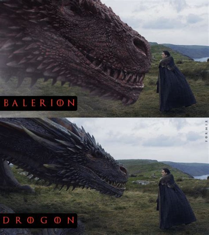 Balerion Vs. Drogon Who Is Bigger (And Stronger)?
