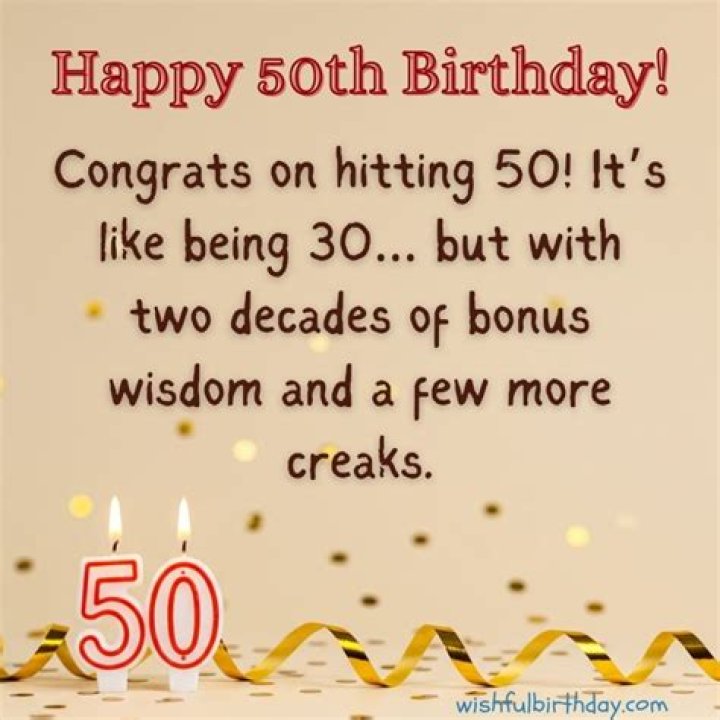 Celebrate The Golden Milestone With Our Hilarious Happy 50th Birthday Memes