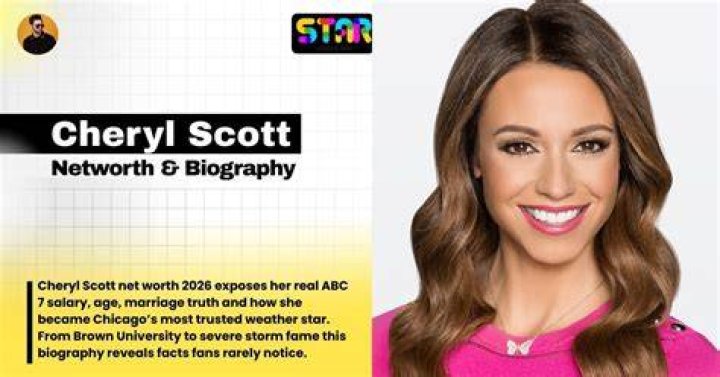 Cheryl Scott’s biography age, salary, net worth, is she married