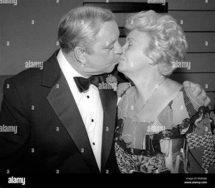 Jackie Gleason and wife Marilyn Gleason 1985 Photo By Adam Scull