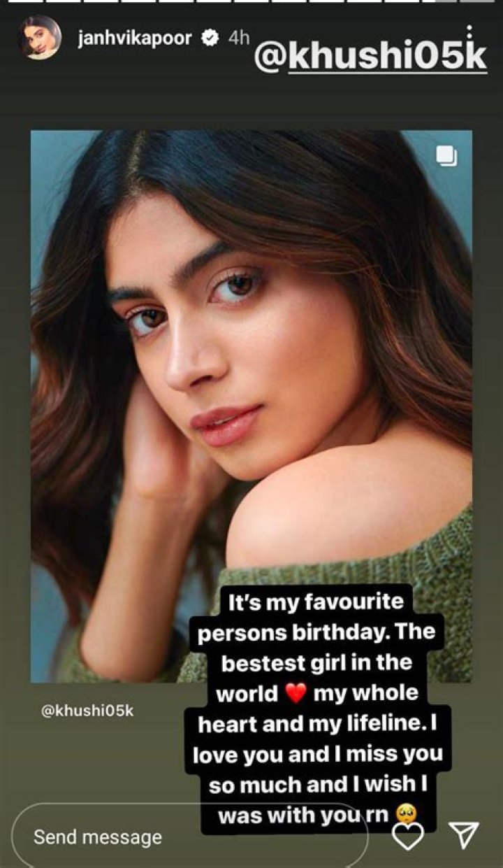 Janhvi Kapoor Wishes 'Shiku' Shikhar Pahariya Happy Birthday With A Red