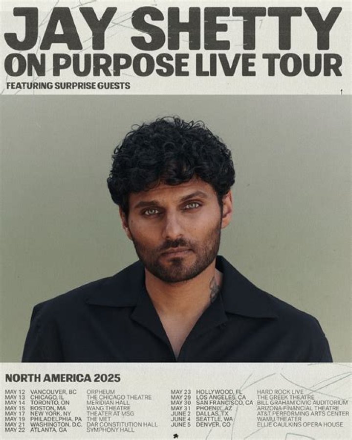 Jay Shetty Tickets, Tour & Concert Information Live Nation Australia