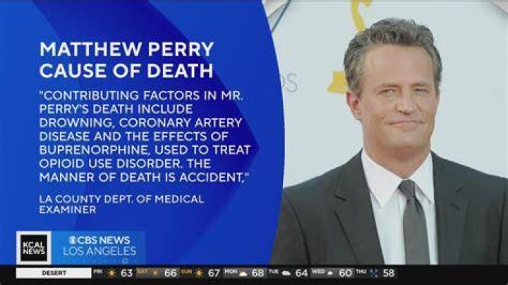 Matthew Perry Cause of Death Latest as More Celebrities Pay Tribute
