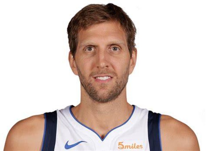 Nba Basketball Player Dirk Nowitzki Of The Dallas Mavericks And Wife