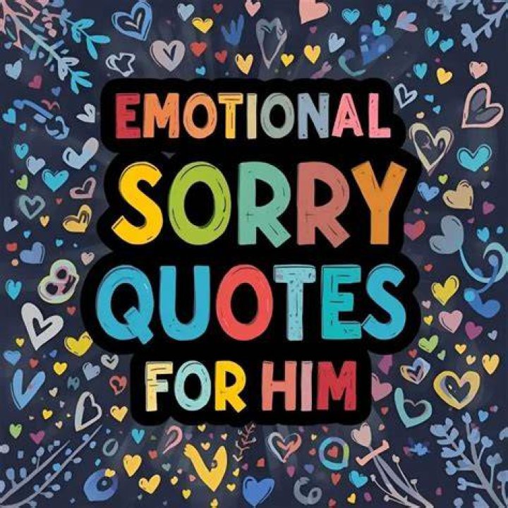 Profound Sorry Quotes For Him