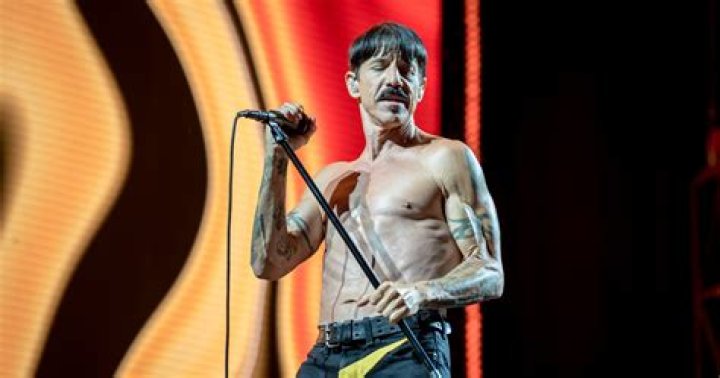 Red Hot Chili Peppers singer Anthony Kiedis steps out for a stroll with
