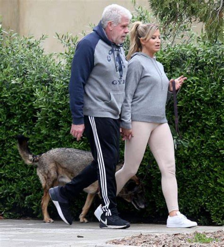 Ron Perlman, 70, with girlfriend Allison Dunbar, 47, at his side&hellip; after