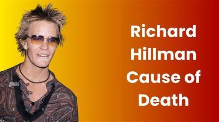 The Tragic End: Richard Hillman's Actor Dies Unexpectedly