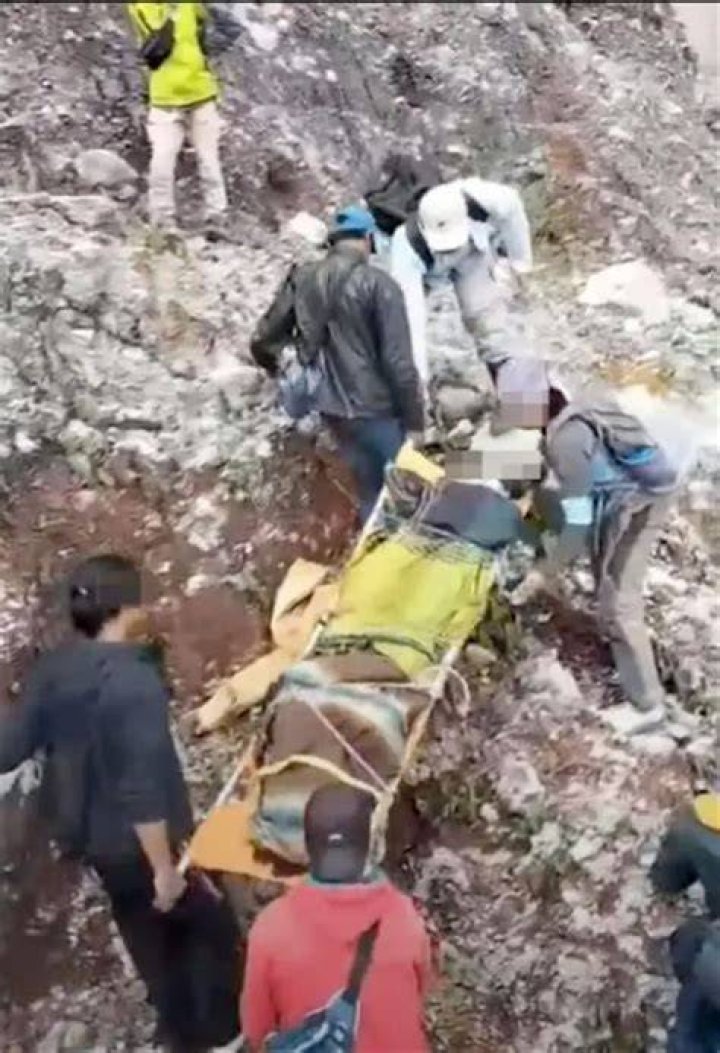 Tourist's Fateful Plunge Into Volcano