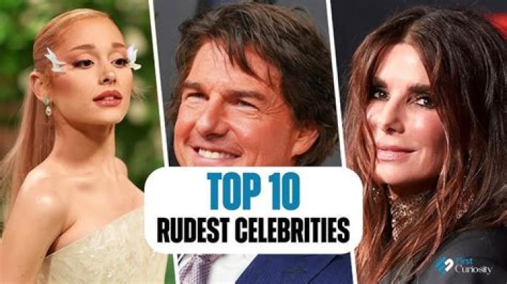 Unveiling The 10 Rudest Celebrities